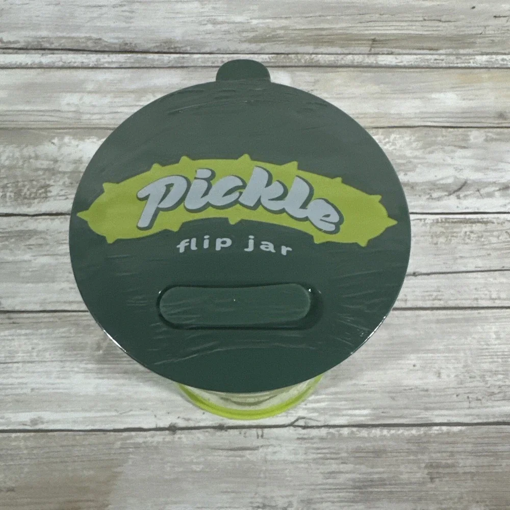 Target Bullseye Playground Pickle FLIP Strain Jar Storage Container Plastic 2024
